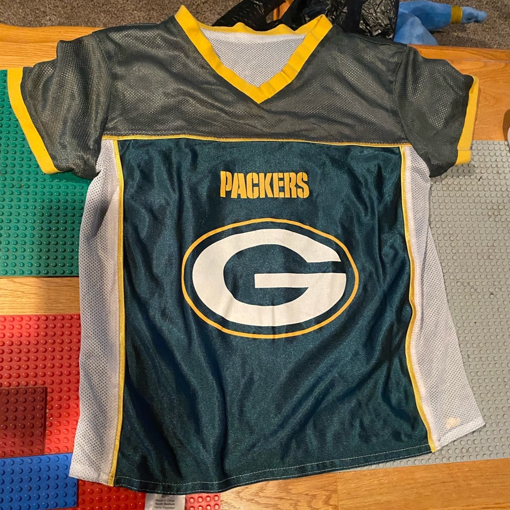 Boys med Packer jersey